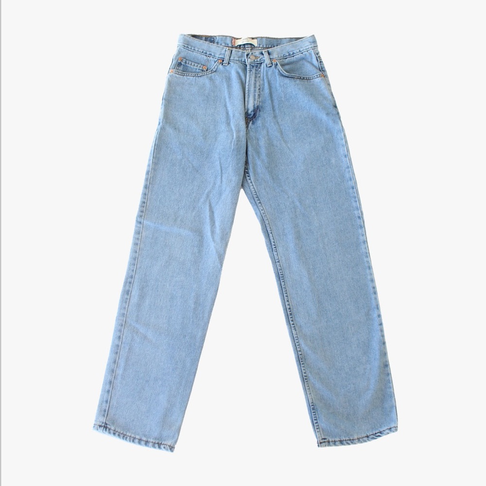 VINTAGE LEVI 505 LIGHT WASH RELAXED FIT JEANS